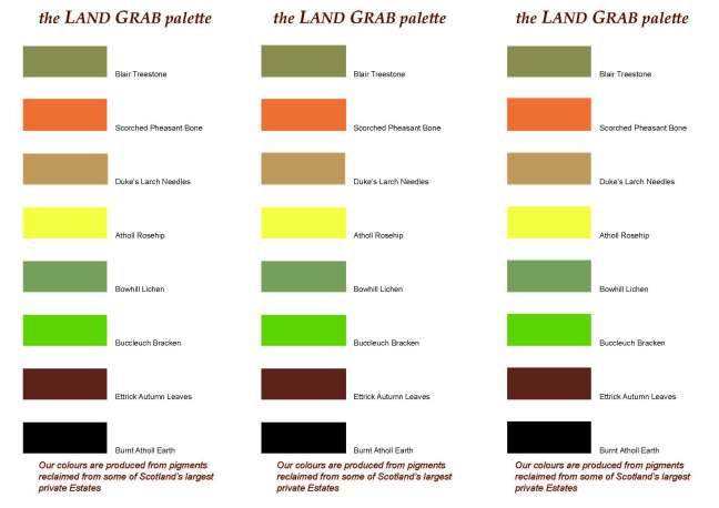 land grab palette